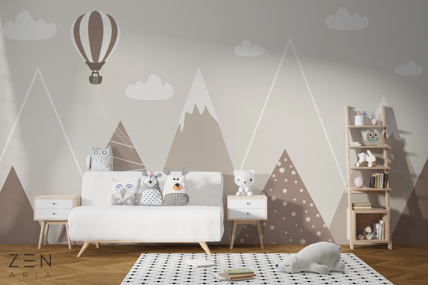 Cloud and Sky Nori si Dealuri Mural Wallpaper Fototapet Personalizat Zenaria Tapet Heights Journey