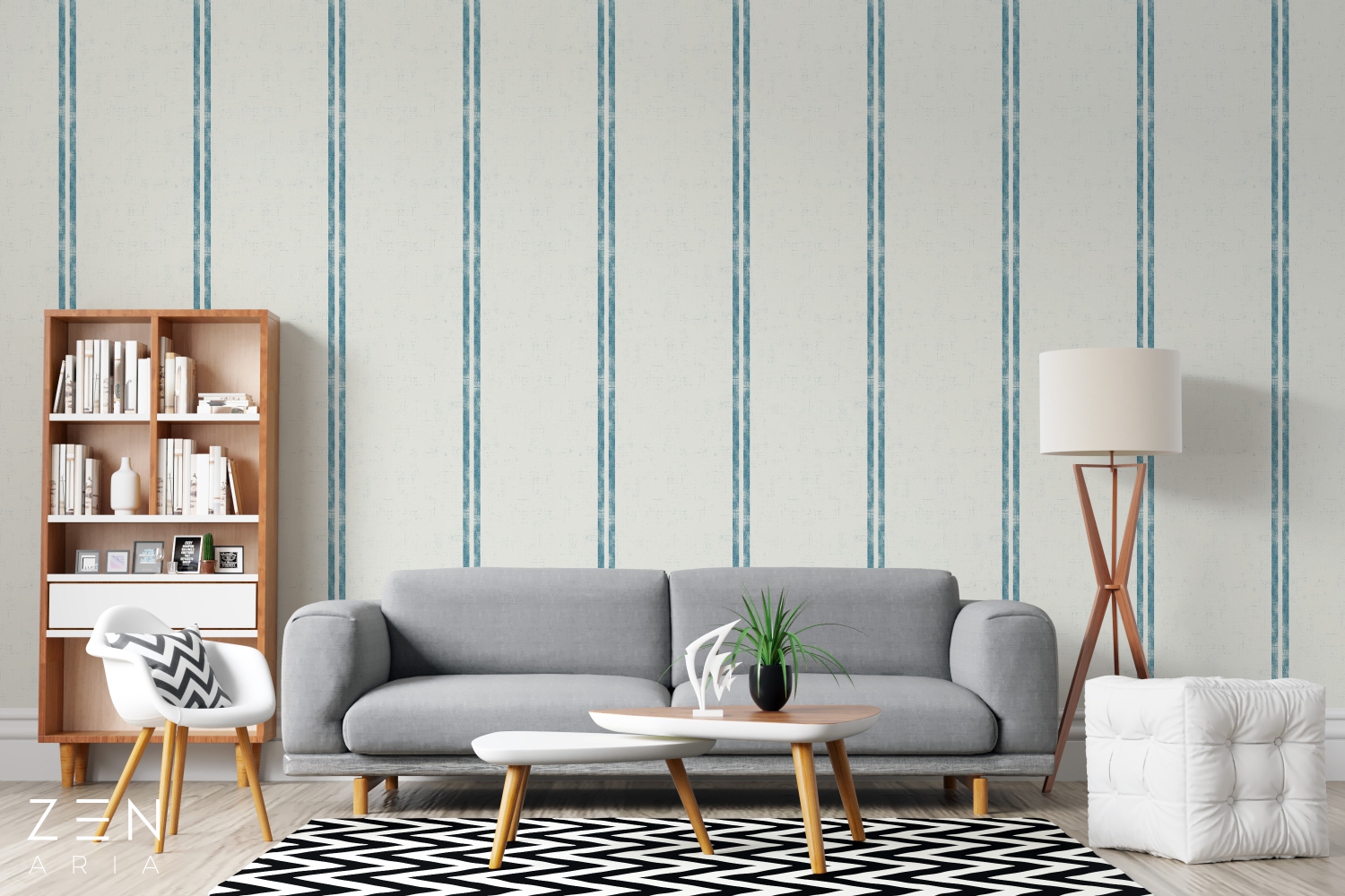 Textured and Lines Linii si Texturate Mural Wallpaper Fototapet Personalizat Zenaria Tapet Vertical Simplicity Crem