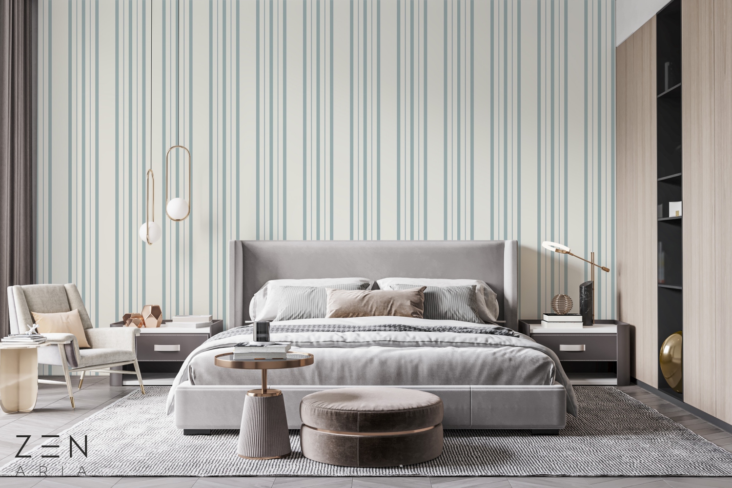 Multiple and Lines Linii si Verticale Mural Wallpaper Fototapet Personalizat Zenaria Tapet Chic Verticals