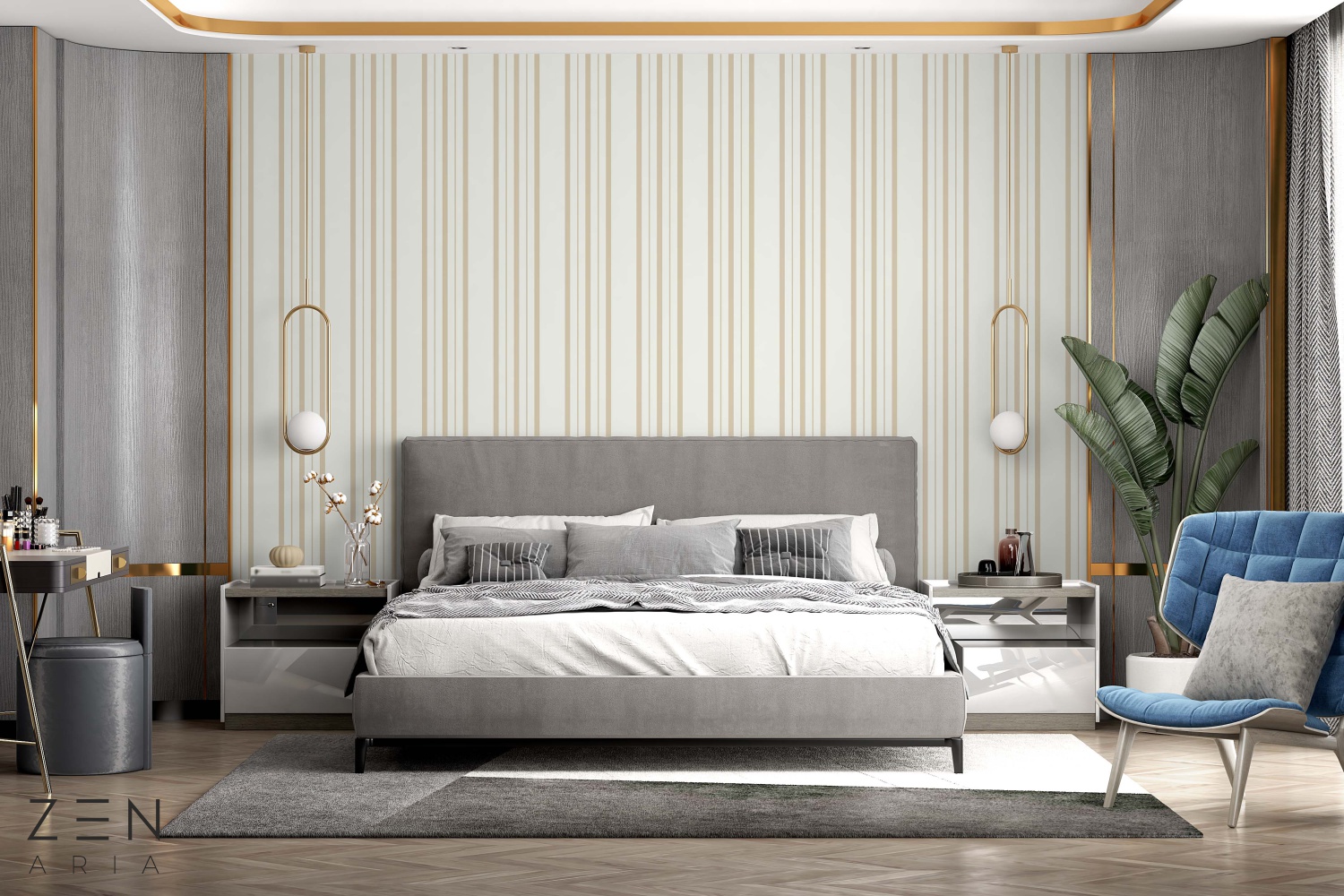 Multiple and Lines Linii si Verticale Mural Wallpaper Fototapet Personalizat Zenaria Tapet Chic Verticals