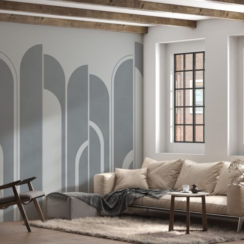 Arches and Texture Linii si Texturi Mural Wallpaper Fototapet Personalizat Zenaria Tapet Sculpted SilhouetteS