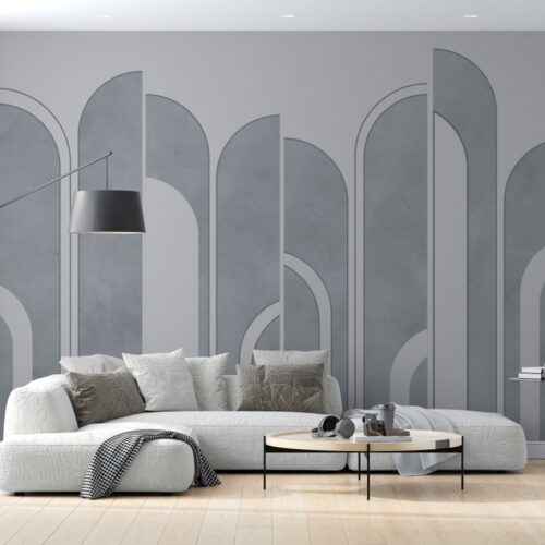 Arches and Texture Linii si Texturi Mural Wallpaper Fototapet Personalizat Zenaria Tapet Sculpted SilhouetteS