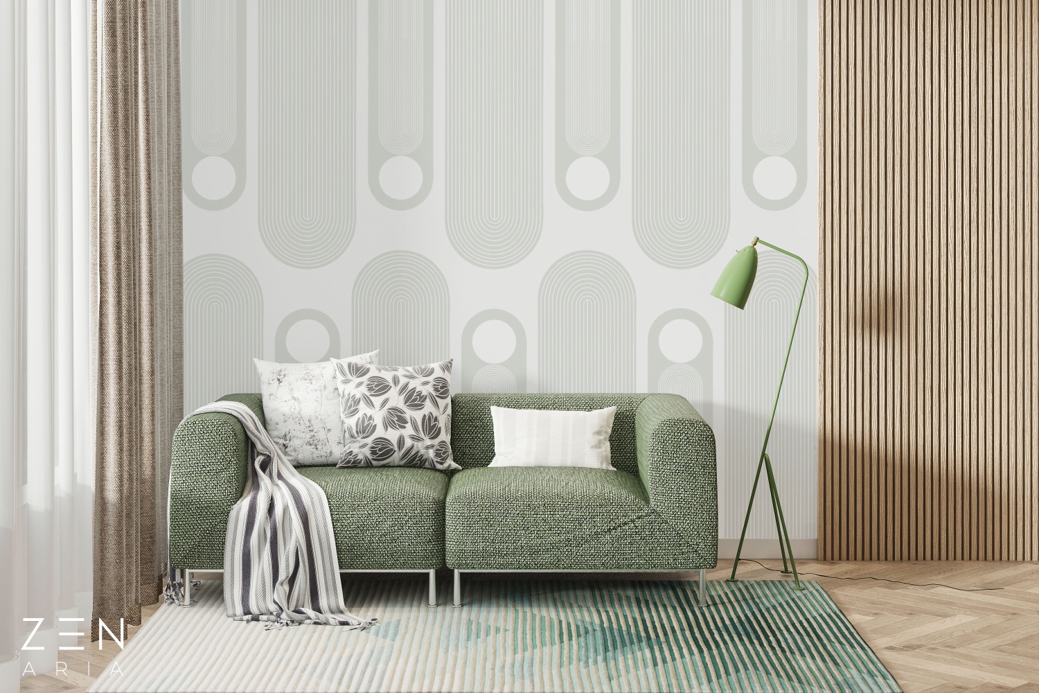 Linear and Patterns Eleganta si Arce Mural Wallpaper Fototapet Personalizat Zenaria Tapet Structured Flow